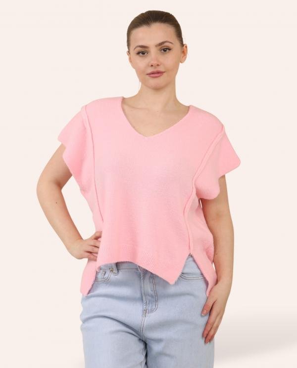 Exaggerated Seam Alpaca Tank Top - Terminal 1 Clothing