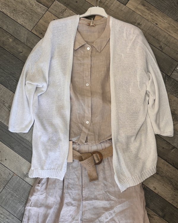Open Front Knit Cardigan - Terminal 1 Clothing