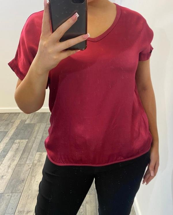 Satin Panel Top - Terminal 1 Clothing