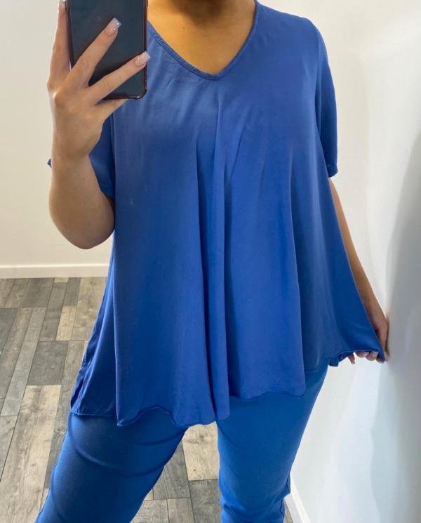 V-neck Swing Top - Terminal 1 Clothing